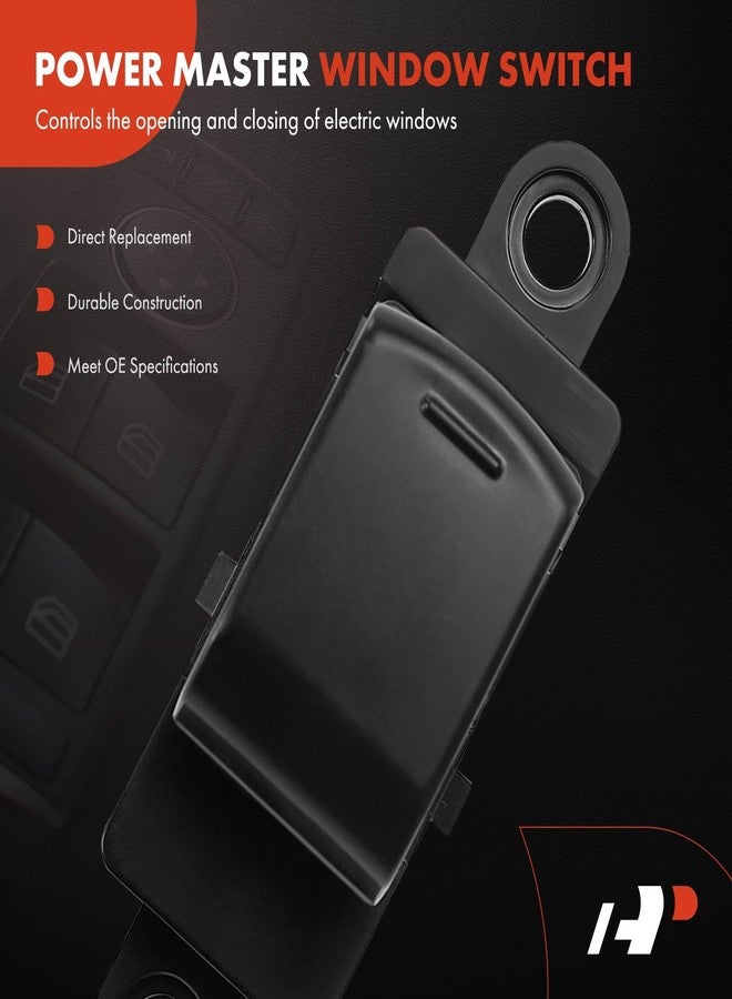 A-Premium Power Window Switch Compatible with Nissan Rogue 2008, Versa 2007/2010-2013, Pathfinder 2004, Cube, Pathfinder Armada, Versa Note, Front Right or Rear Side, Replace# 25411-1FA0A, 25411AX010 - Image 3